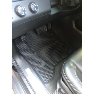 Polyurethane Floor Mats 3 Rows (EVA, Black) Chevrolet Suburban 2014-2019 photo 1