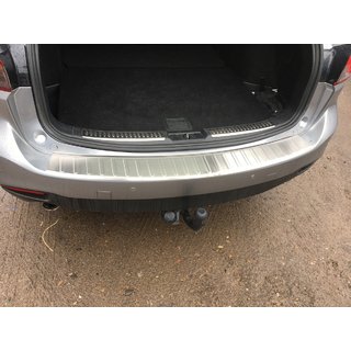 Rear bumper protector Carmos (SW, stainless steel) photo 1