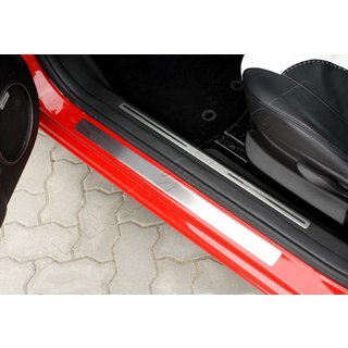 OmsLine Stainless Steel Door Sill Protectors Alfa Romeo 147 2000-2010 photo 1