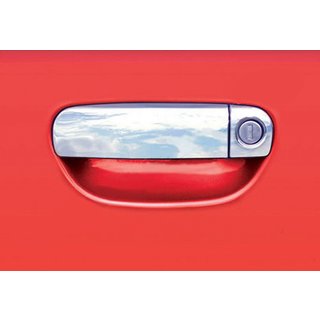 Chrome Door Handle Covers (4 pcs, Stainless Steel) Audi A4 B6 2000-2004 photo 4