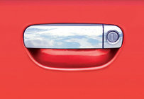 Audi A3 1996-2003 Chrome Door Handle Covers (2 pcs, Stainless Steel) photo 1