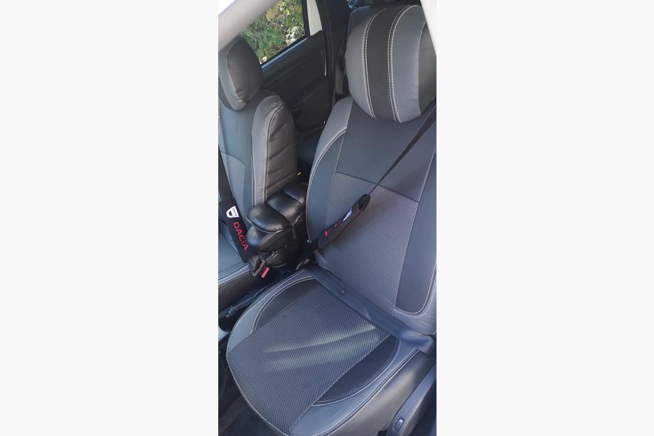 Renault Duster 2008–2017 Car Seat Covers (Leatherette↗Fabric, Premium) Image