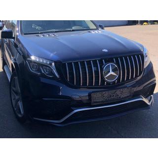 Front Grille GT Panamericana (for GLS) Mercedes GL/GLS сlass X166 2012-2019 photo 3