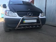 Mercedes Vito W639 2004-2014 Bull Bar 60mm Stainless Steel photo 1