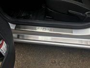 Skoda Rapid 2012-2019 Door Sill Covers Nataniko (8 pcs, Stainless Steel) photo 1