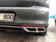 Volkswagen Passat B8 2015-2023 Exhaust tips Carmos SD/SW (2019+, 3 pcs, stainless steel) photo 1