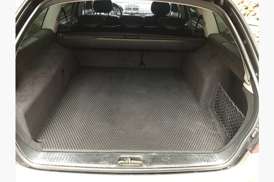 Mercedes E-class W211 2002-2009 Trunk Mat (EVA, Black) SW Photo 1