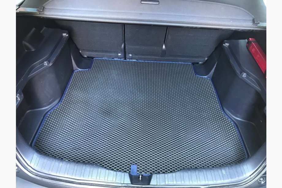 Honda CRV 2007-2011 Trunk Mat (EVA, Black) Image
