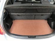Toyota Yaris 2010-2020 Trunk mat (EVA, brick) photo 1