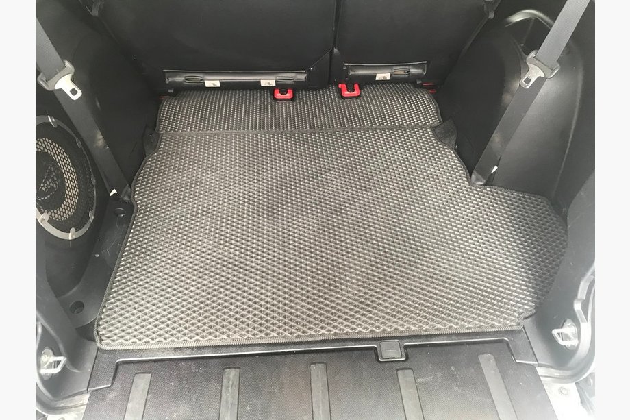 Mitsubishi Eclipse Cross 2017- Trunk Mat (EVA, Black) 7-Seater Image