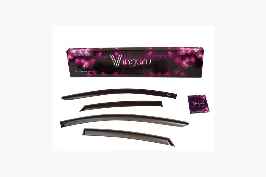 Ford C-Max/Grand C-Max 2010-2019 Window Deflectors C-Max (4 pcs, Vinguru) Image