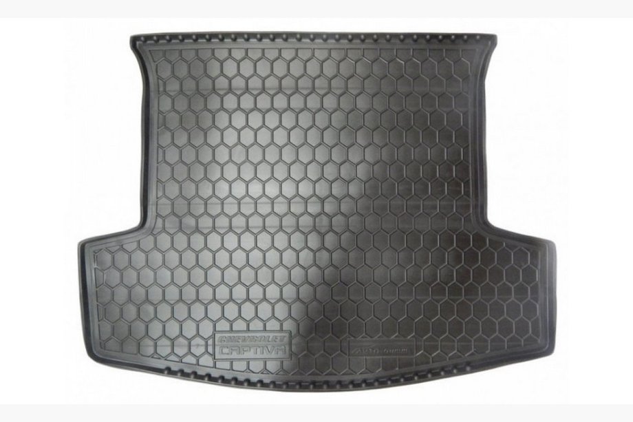 Chevrolet Captiva 2006-2019 Trunk Mat 7-Seater (Autogumm, Rubber) Image