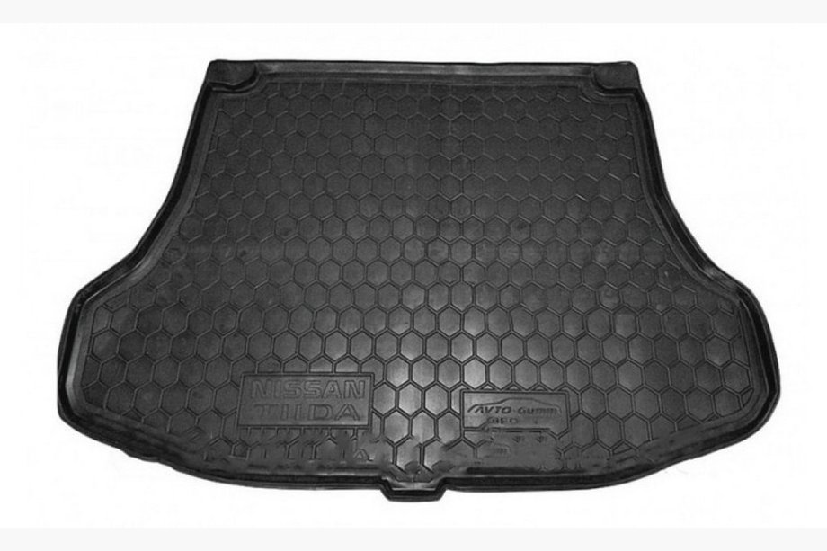 Nissan Tiida 2004-2011 Trunk Mat SD (Autogumm, Plastic) Image