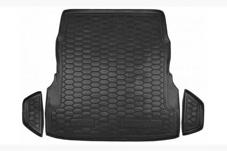 Mercedes S-class W222 2013-2022 Trunk mat with seat adjustment (Autogumm, plastic) Image