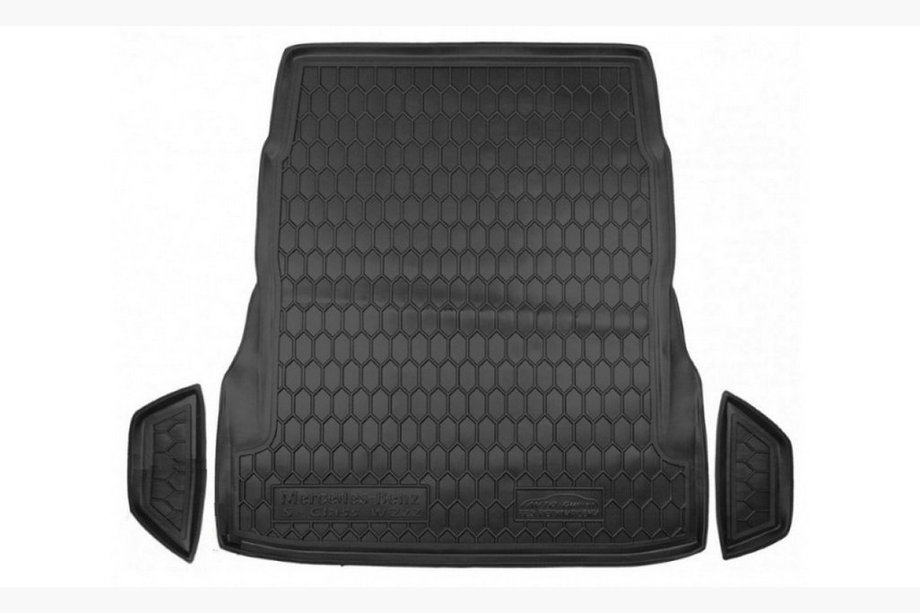 Mercedes S-class W222 2013-2022 Trunk mat without seat adjustment (Autogumm, rubber) Image