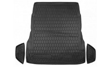Mercedes S-class W222 2013-2022 Trunk mat without seat adjustment (Autogumm, rubber) photo 1