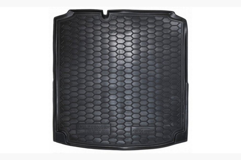 Volkswagen Jetta 2011-2018 Trunk mat without wings TOP (Autogumm, rubber) Image