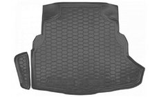 Mercedes C-class W205 2014-2021 Trunk mat with handle SD (Autogumm, plastic) photo 1