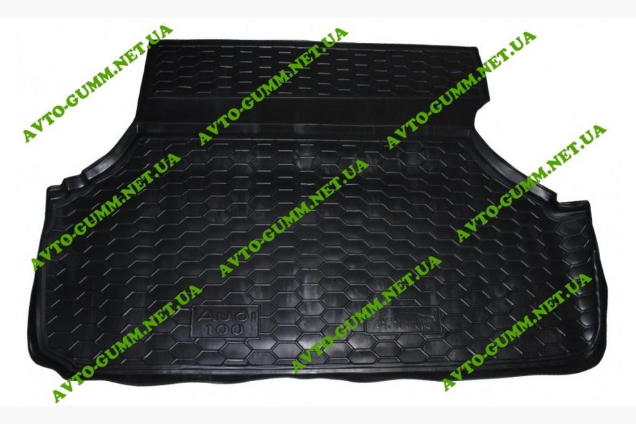 Audi 100 C4 1990-1994 Trunk mat (Sedan, rubber) Image