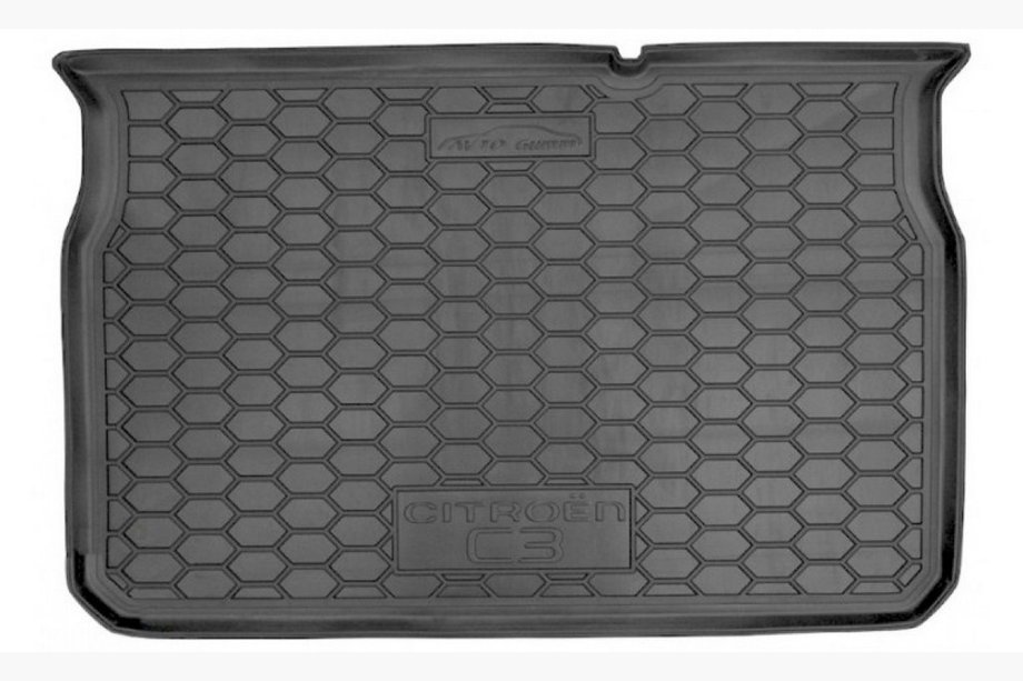Citroen C-3 2016-2023 Rubber Trunk Mat Image