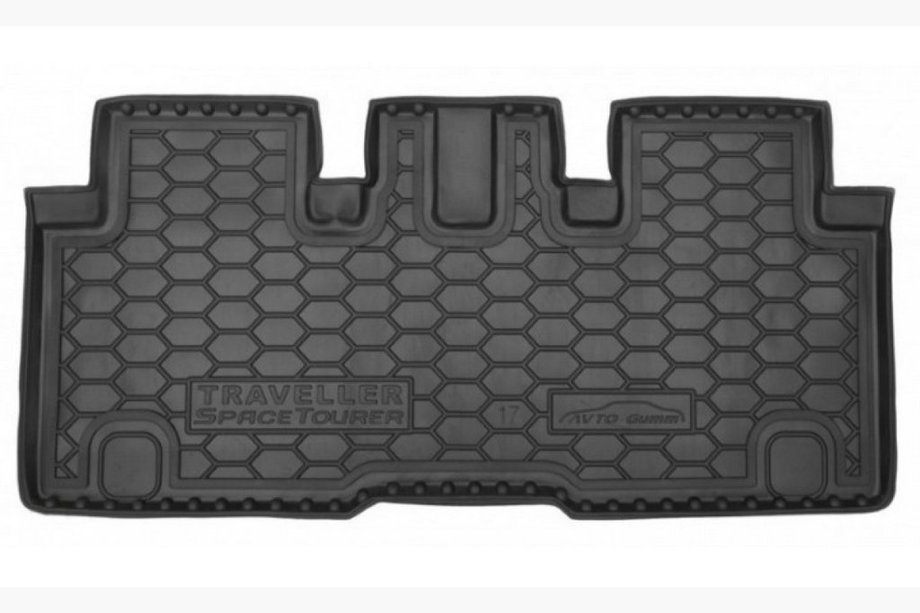 Peugeot Traveller 2017- Trunk Mat VIP L2 Passengers (Autogumm, Rubber) Image