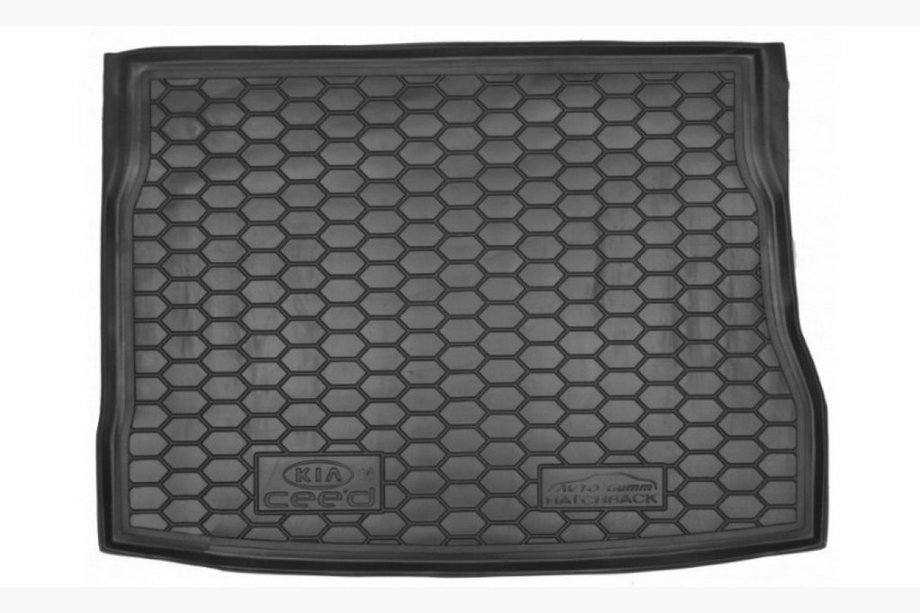 Opel Corsa D 2007-2014 Trunk mat 5D upper shelf (Autogumm, rubber) Image