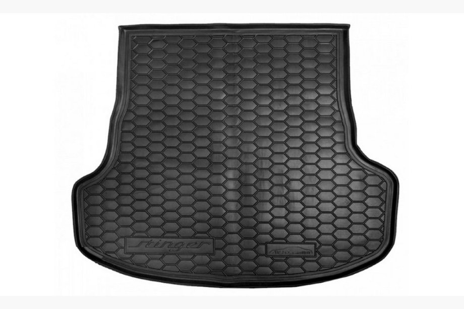 Kia Stinger 2017-2023 Rubber Trunk Mat Image