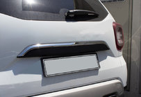 Renault Duster 2018-2024 Chrome trim above license plate (stainless steel) photo 1