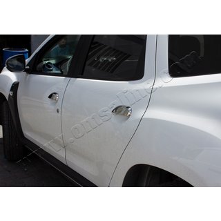 Chrome Door Handle Covers (4 pcs, Stainless Steel)