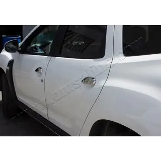 Chrome Door Handle Covers (4 pcs, Stainless Steel)