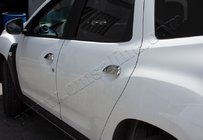 Renault Duster 2018-2024 Chrome Door Handle Covers (4 pcs, Stainless Steel) Carmos - Turkish Stainless Steel photo 1