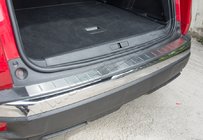 Peugeot 3008 2016-2023 Rear Bumper Protector OmsaLine Stainless Steel photo 1