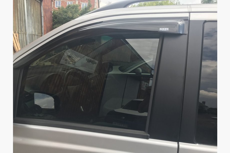 Mercedes Vito W639 2004-2014 Window Deflectors (2 pcs, Niken) Image
