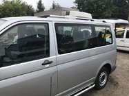 Volkswagen T5 Caravelle 2004-2010 Chrome Roof Rails Short base, plastic feet photo 1