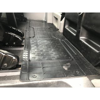 Rear Rubber Floor Mats (2 pcs, Polytep)