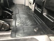 Volkswagen T5 Multivan 2003–2010 Rear Rubber Floor Mats (2 pcs, Polytep) photo 1
