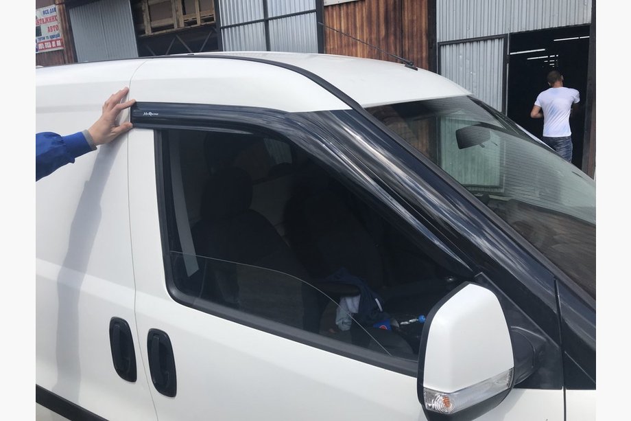 Fiat Doblo II 2010-2022 Window Deflectors MyRacing (2 pcs) Image