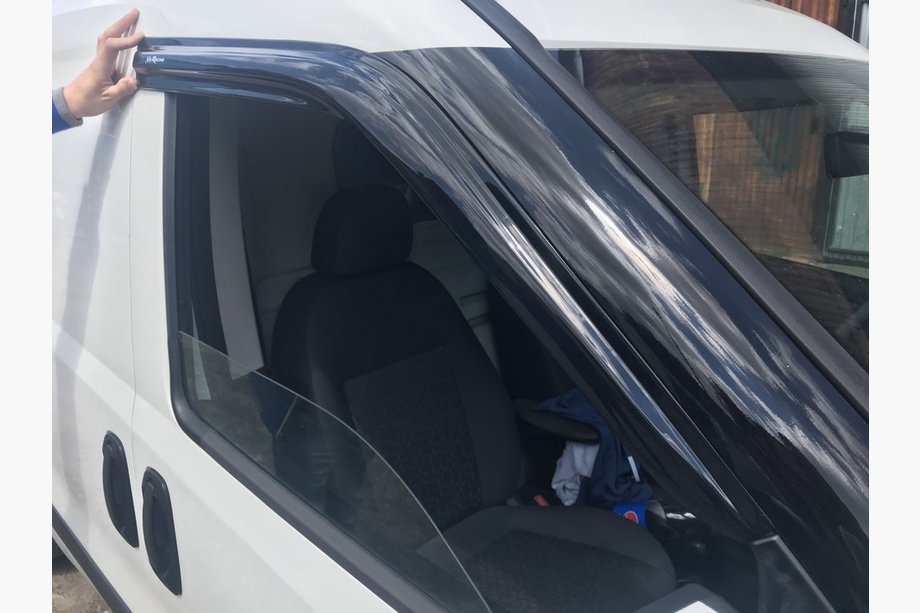 Opel Combo 2012-2018 Window Deflectors (2 pcs, MyRacing) Image