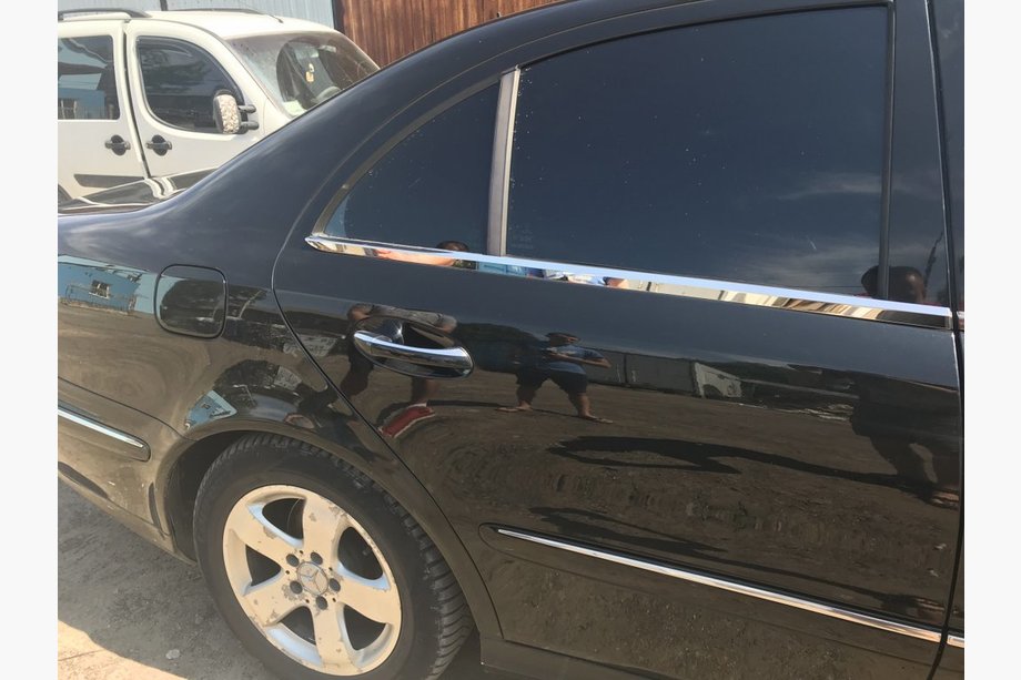 Mercedes E-class W211 2002-2009 Stainless Steel Window Trim Photo 6