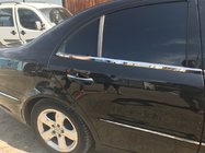 Mercedes E-class W211 2002-2009 Stainless Steel Window Trim SD, Carmos - Turkish Steel (4 pcs) photo 6