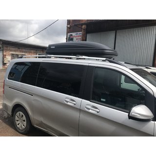 Roof Rails Chrome CAN Original Design (Metal Feet) Mercedes Vito/V-class W447 2014- photo 1