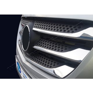 Grille Covers 2014-2020 (5 pcs, Stainless Steel) photo 3