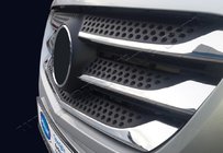 Mercedes Vito/V-class W447 2014- Grille Covers 2014-2020 (5 pcs, Stainless Steel) photo 3