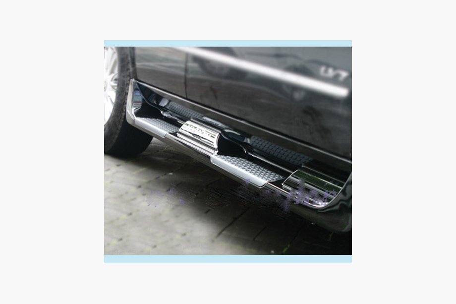 SsangYong Action 2005-2018 Side Steps Plastic S002 (Plastic) Photo 1