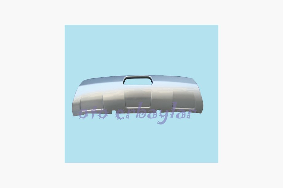 Nissan Qashqai 2010-2014 Rear Diffuser Q002 (grey plastic) Image