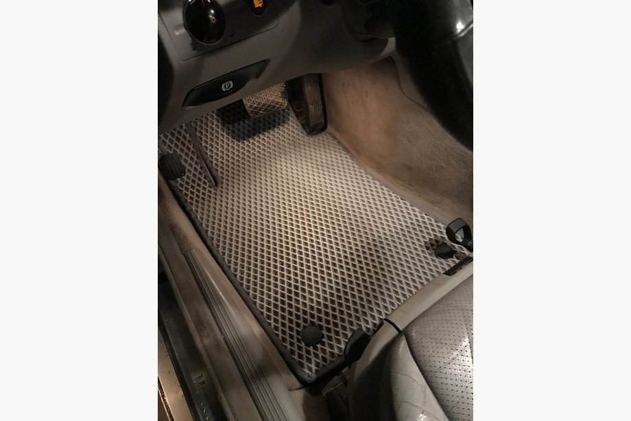 Mercedes E-class W211 2002-2009 EVA Floor Mats (Gray) Photo 1