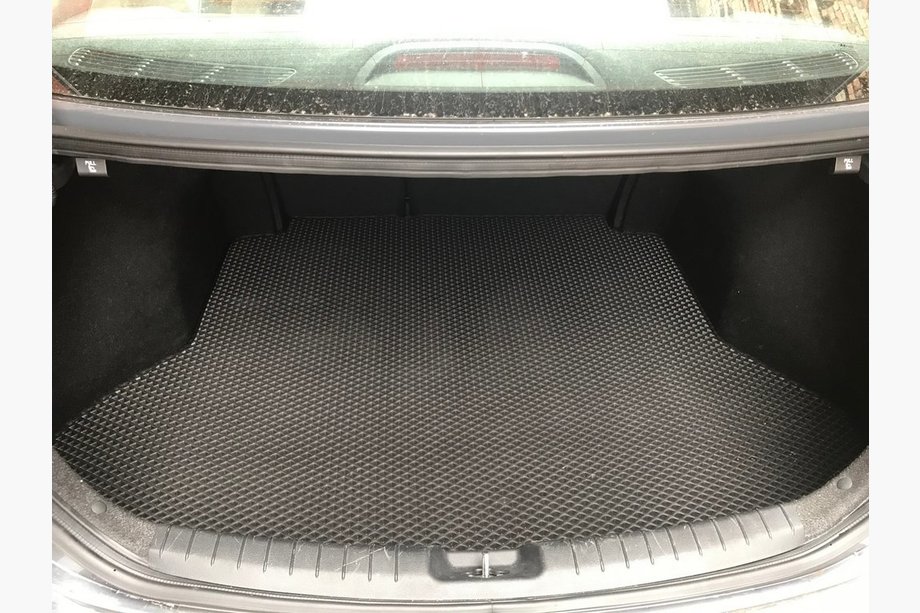 Hyundai Elantra (AD) 2015-2020 Trunk mat (black, EVA) Image