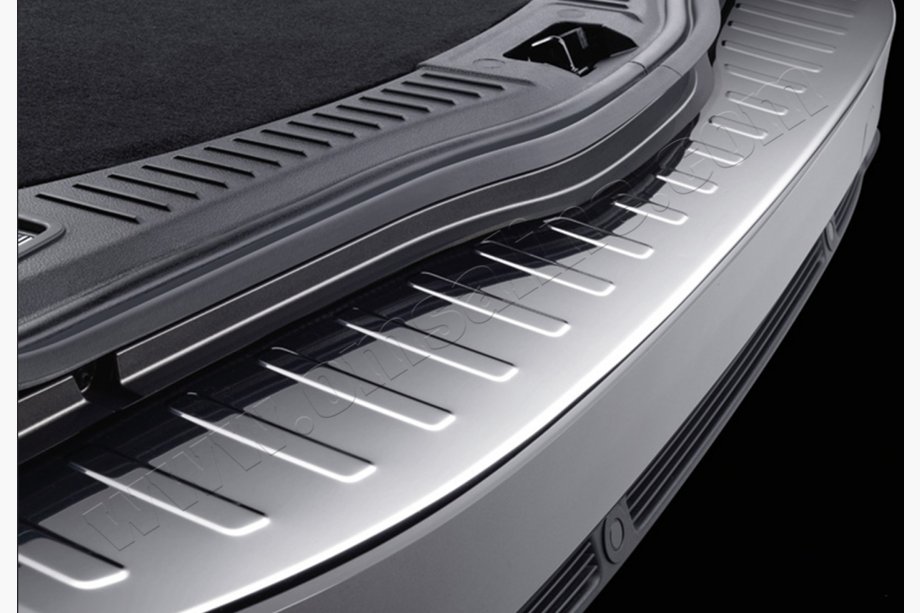 Ford Mondeo 2008-2014 Rear bumper protector stainless steel (SW) Image