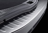 Ford Mondeo 2008-2014 Rear bumper protector stainless steel (SW) photo 1