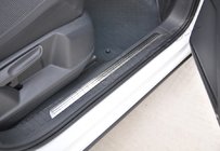 Volkswagen Tiguan 2016-2023 Interior door sill plates OmsaLine stainless steel photo 1